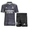 Conjunto (Camiseta+Pantalón Corto) Portero Real Madrid Primera Equipación 2021/22 - Niño